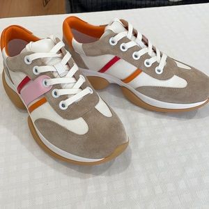 Tory Burch bubble stripe sneakers